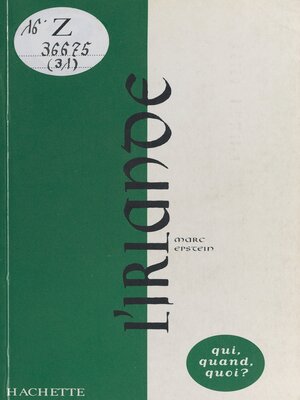cover image of L'Irlande